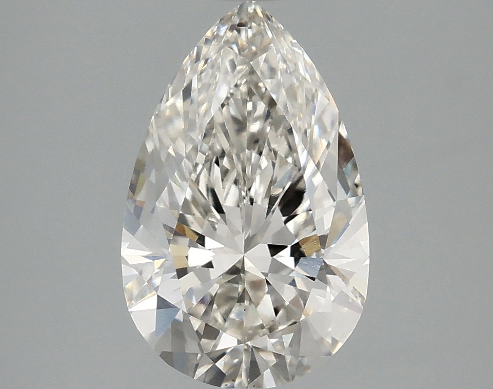 OROLEV Lab Grown Diamond Pear 2.07 Carats - Certification No.799685495