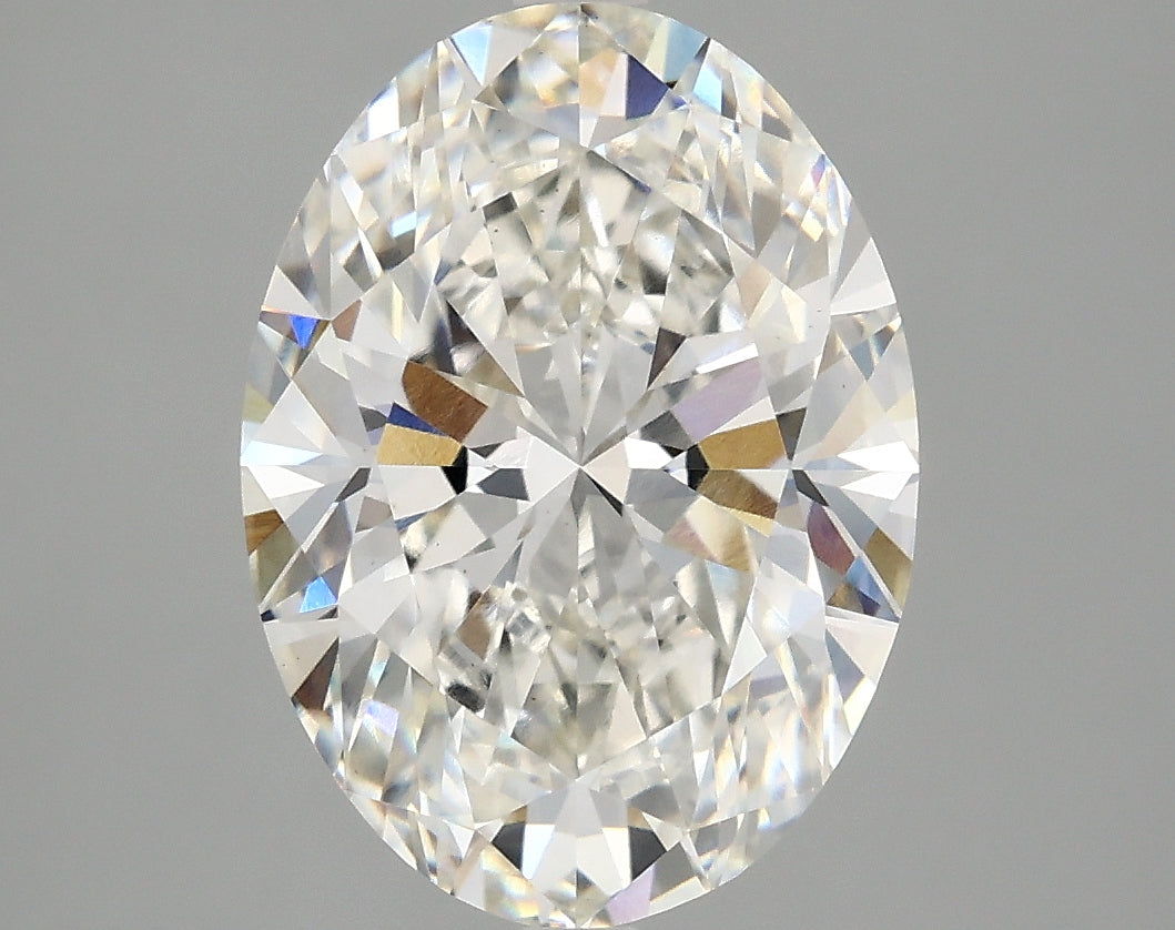 OROLEV Lab Grown Diamond Oval 4.05 Carats - Certification No.786687006
