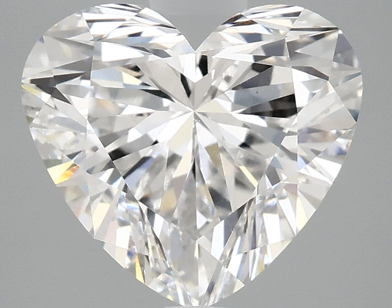 OROLEV Lab Grown Diamond Heart 3.05 Carats - Certification No.713555243