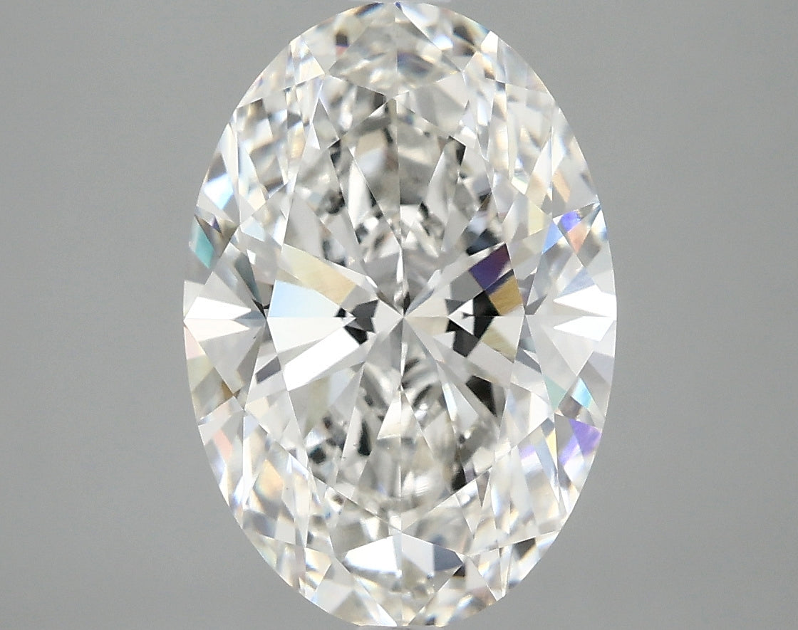 OROLEV Lab Grown Diamond Oval 4.07 Carats - Certification No.797622125