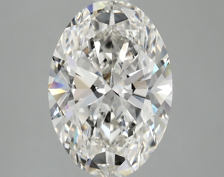 OROLEV Lab Grown Diamond Oval 2.51 Carats - Certification No.762575331
