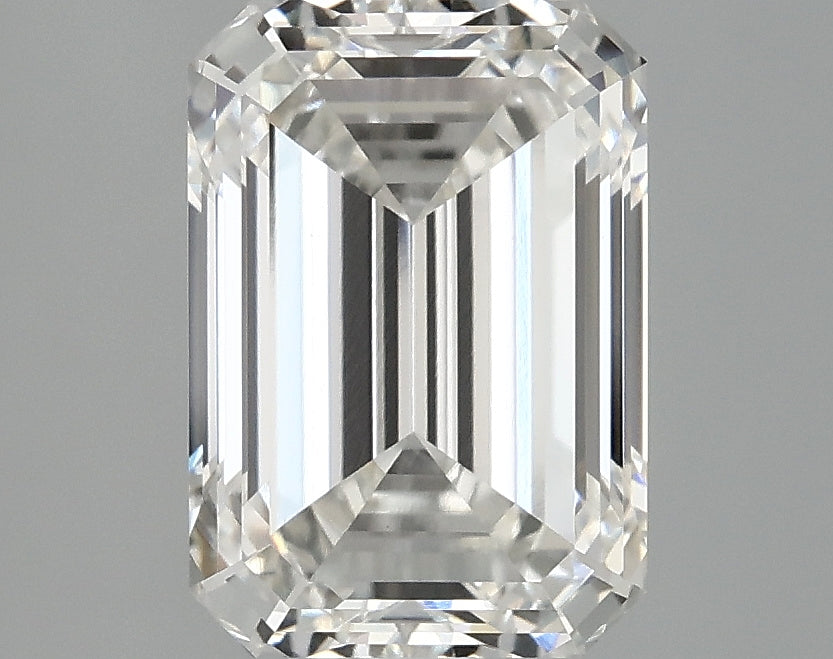 OROLEV Lab Grown Diamond Emerald 3.07 Carats - Certification No.756550018