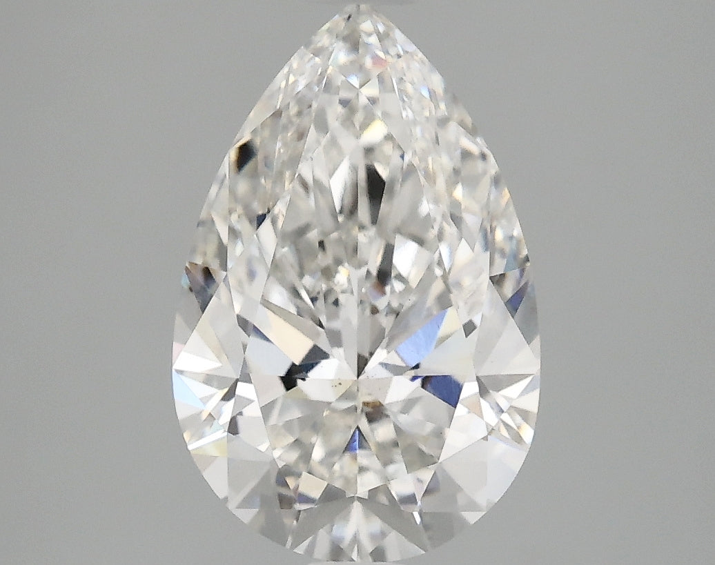 OROLEV Lab Grown Diamond Pear 2.54 Carats - Certification No.772686208