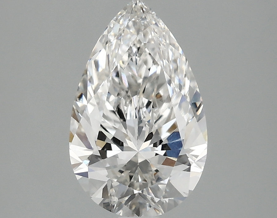 OROLEV Lab Grown Diamond Pear 1.59 Carats - Certification No.787643767
