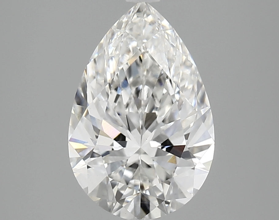 OROLEV Lab Grown Diamond Pear 2.59 Carats - Certification No.727509665
