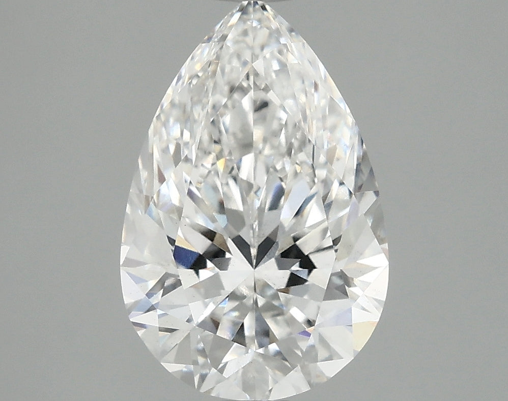 OROLEV Lab Grown Diamond Pear 2.58 Carats - Certification No.769647540