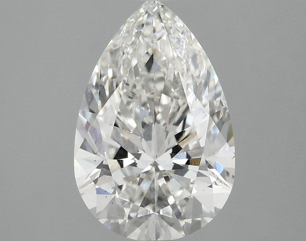 OROLEV Lab Grown Diamond Pear 2.58 Carats - Certification No.772640921