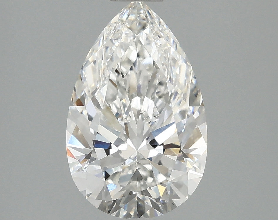OROLEV Lab Grown Diamond Pear 2.1 Carats - Certification No.756516746