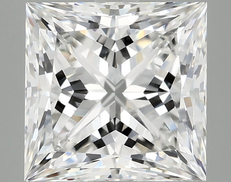 OROLEV Lab Grown Diamond Princess 4.09 Carats - Certification No.752535083