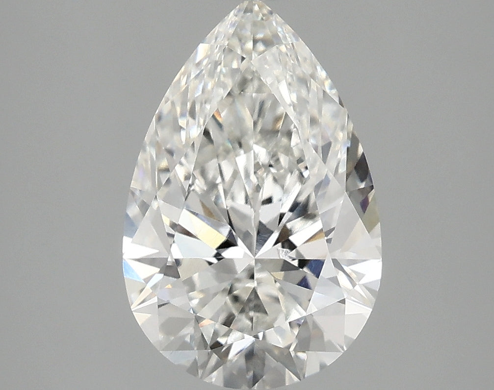 OROLEV Lab Grown Diamond Pear 2.58 Carats - Certification No.777622373