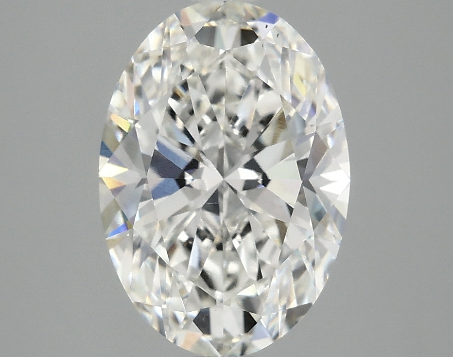 OROLEV Lab Grown Diamond Oval 2.59 Carats - Certification No.770660474