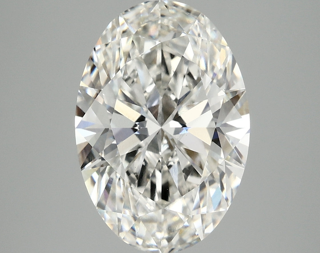 OROLEV Lab Grown Diamond Oval 4.09 Carats - Certification No.784629778