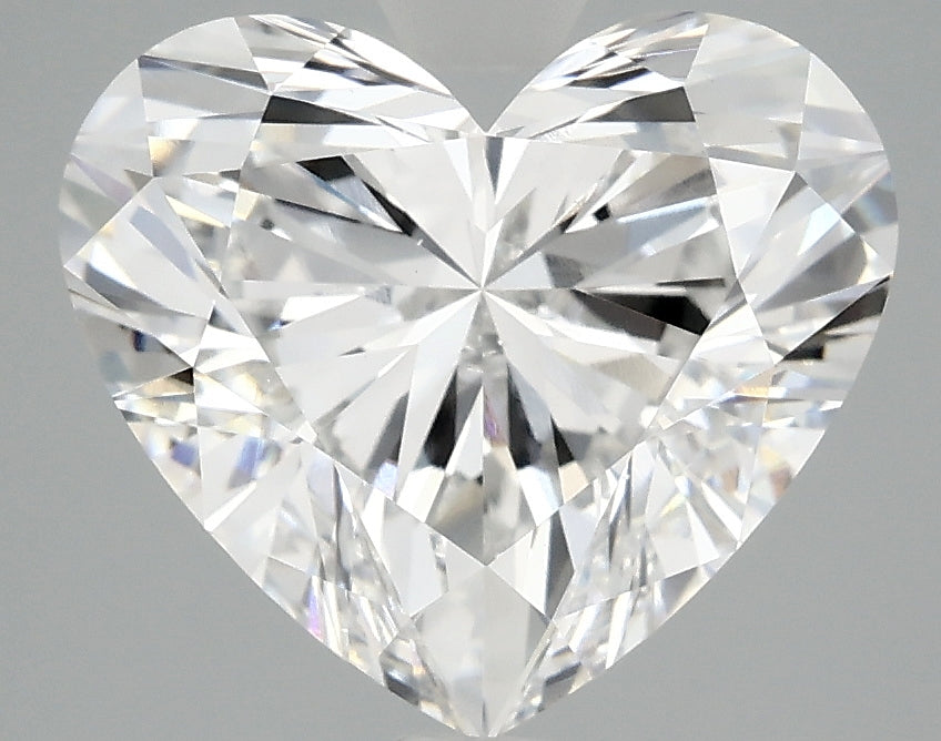 OROLEV Lab Grown Diamond Heart 4.09 Carats - Certification No.707558452