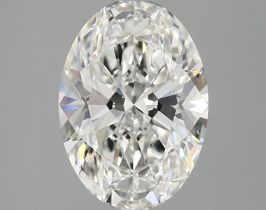 OROLEV Lab Grown Diamond Oval 2.59 Carats - Certification No.762542245