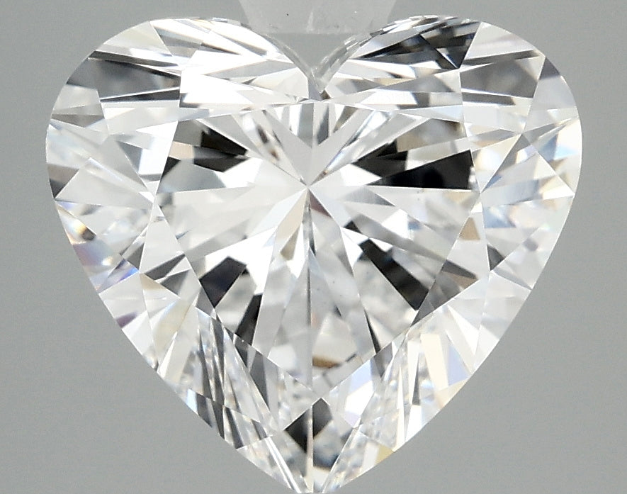 OROLEV Lab Grown Diamond Heart 4.07 Carats - Certification No.705516263