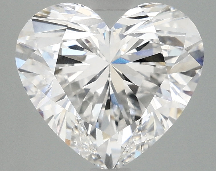 OROLEV Lab Grown Diamond Heart 2.98 Carats - Certification No.706572975