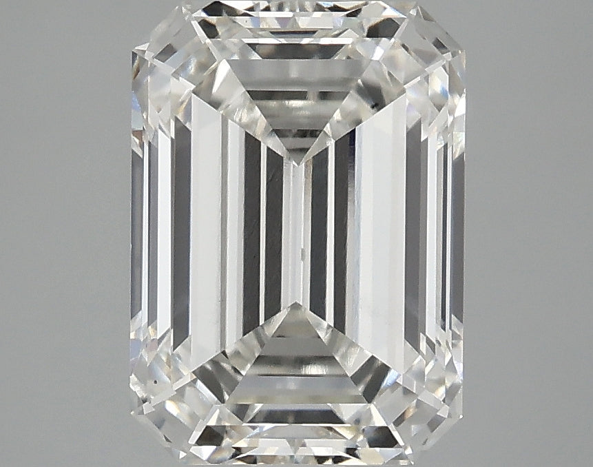 OROLEV Lab Grown Diamond Emerald 3.05 Carats - Certification No.755524559