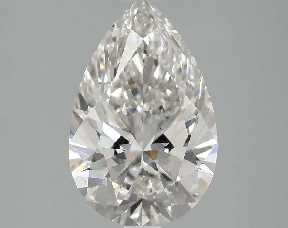 OROLEV Lab Grown Diamond Pear 2.09 Carats - Certification No.776697406