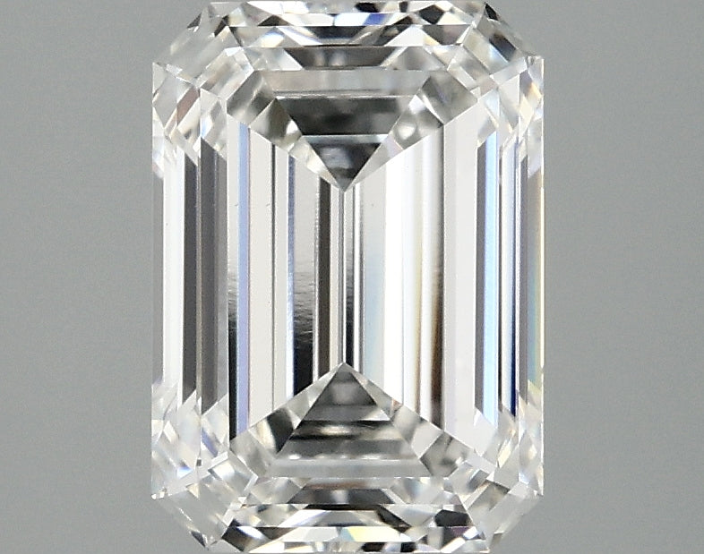 OROLEV Lab Grown Diamond Emerald 2.59 Carats - Certification No.786607362