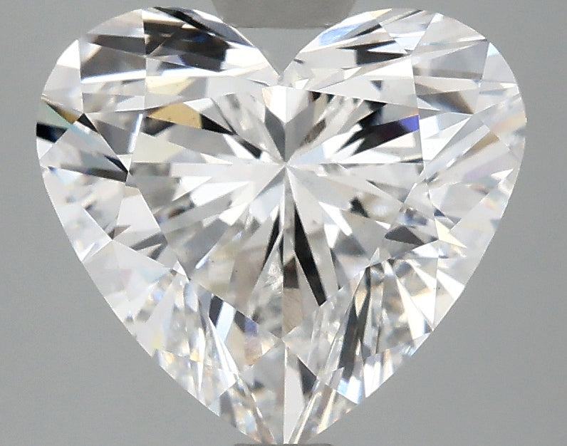 OROLEV Lab Grown Diamond Heart 3.1 Carats - Certification No.713539975
