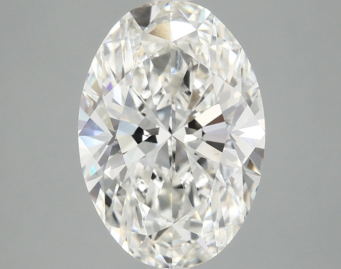 OROLEV Lab Grown Diamond Oval 4.06 Carats - Certification No.786675208