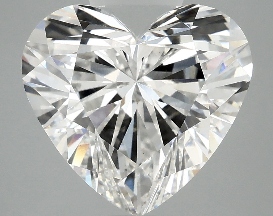 OROLEV Lab Grown Diamond Heart 4.07 Carats - Certification No.717543856