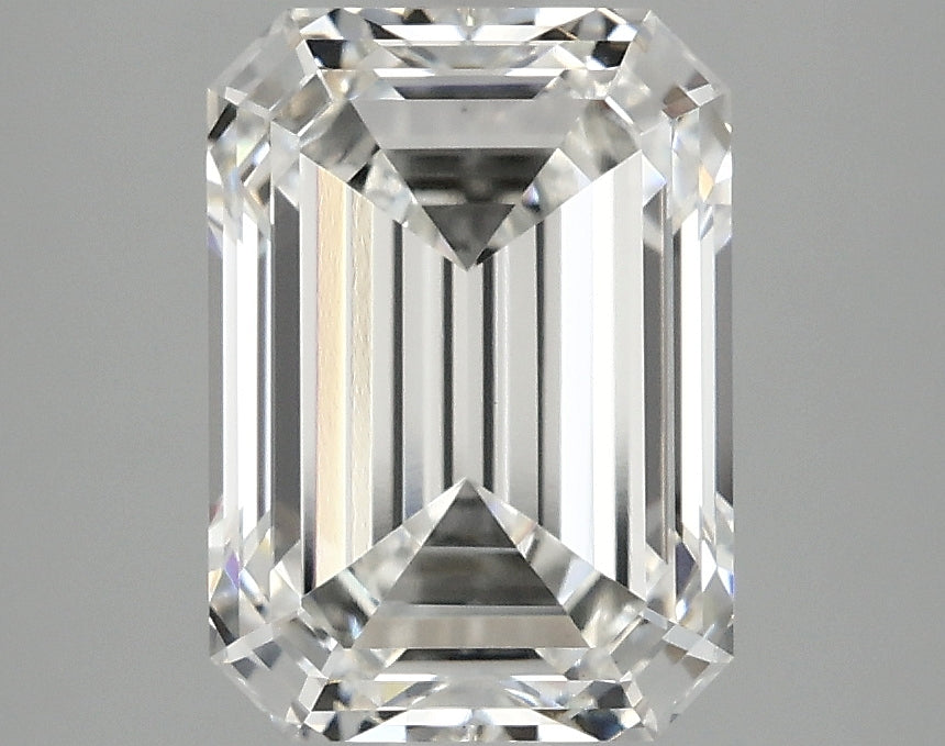 OROLEV Lab Grown Diamond Emerald 3.07 Carats - Certification No.744502115