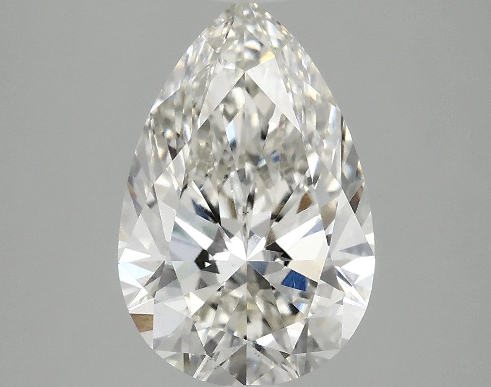 OROLEV Lab Grown Diamond Pear 2.51 Carats - Certification No.773650079