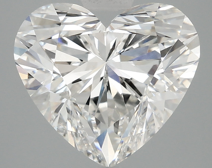 OROLEV Lab Grown Diamond Heart 4.1 Carats - Certification No.715510556