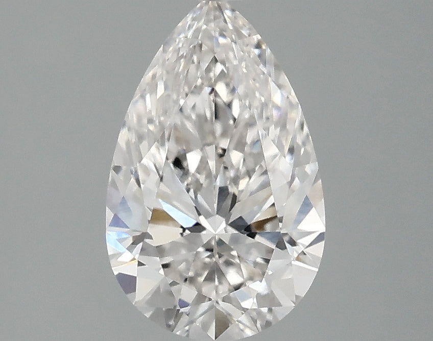 OROLEV Lab Grown Diamond Pear 1.51 Carats - Certification No.797658692