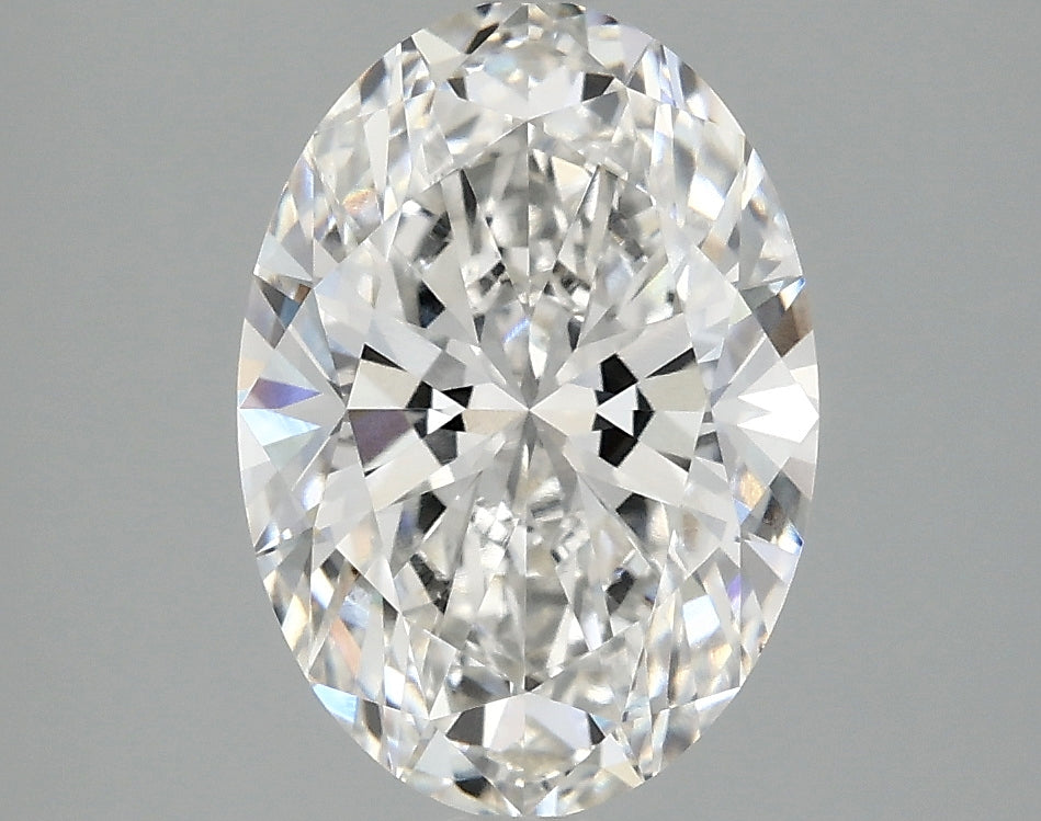 OROLEV Lab Grown Diamond Oval 2.57 Carats - Certification No.762513209