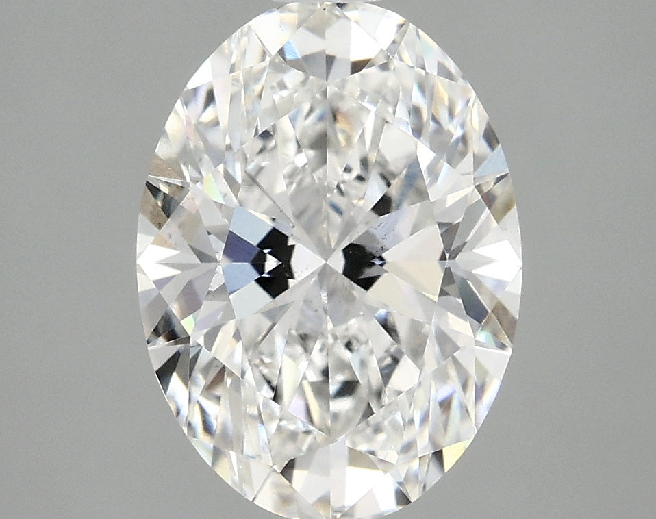 OROLEV Lab Grown Diamond Oval 2.56 Carats - Certification No.762542466
