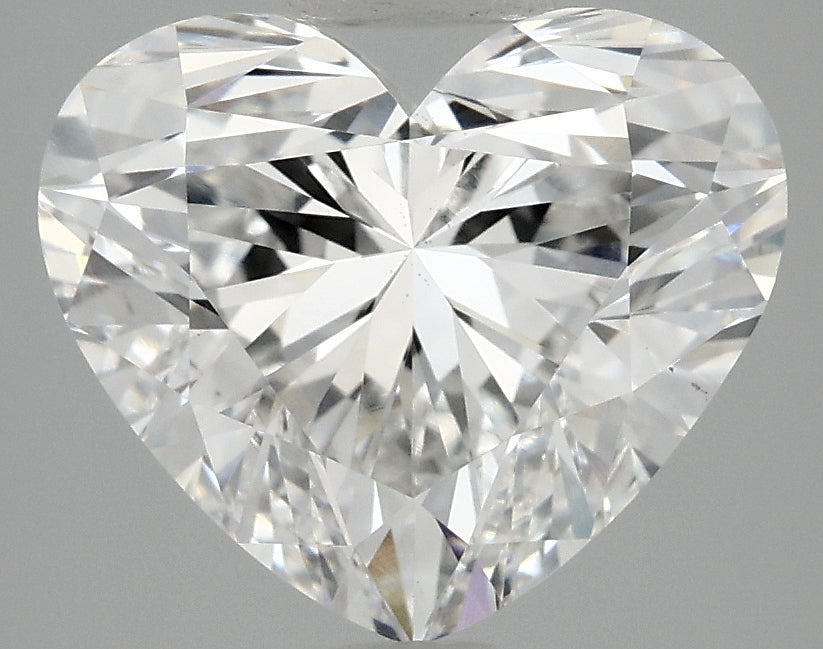 OROLEV Lab Grown Diamond Heart 4.06 Carats - Certification No.715503957
