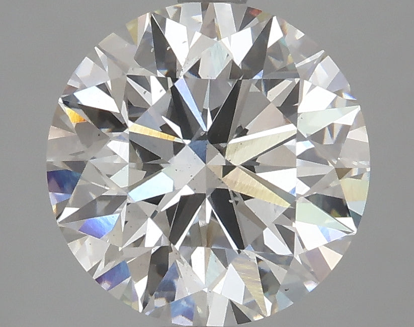 OROLEV Lab Grown Diamond Round Brilliant 3.42 Carats - Certification No.614328455