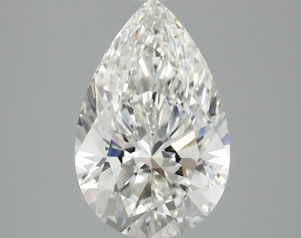 OROLEV Lab Grown Diamond Pear 2.59 Carats - Certification No.752517362