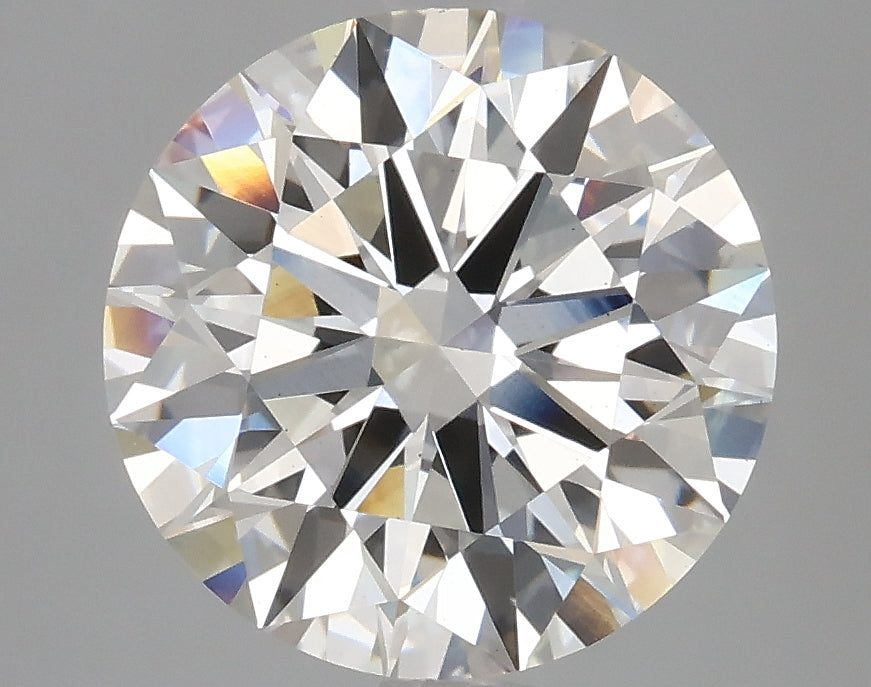 OROLEV Lab Grown Diamond Round Brilliant 3.74 Carats - Certification No.630453016