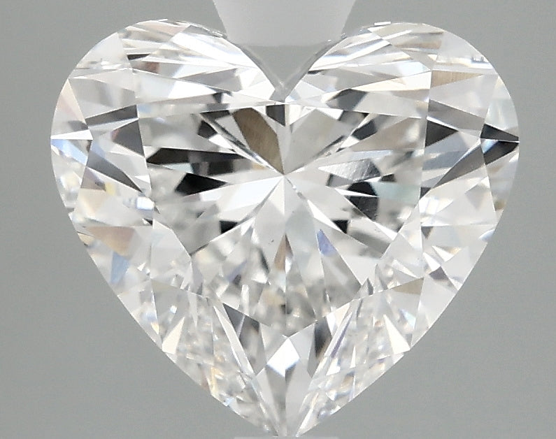 OROLEV Lab Grown Diamond Heart 3.09 Carats - Certification No.717537279