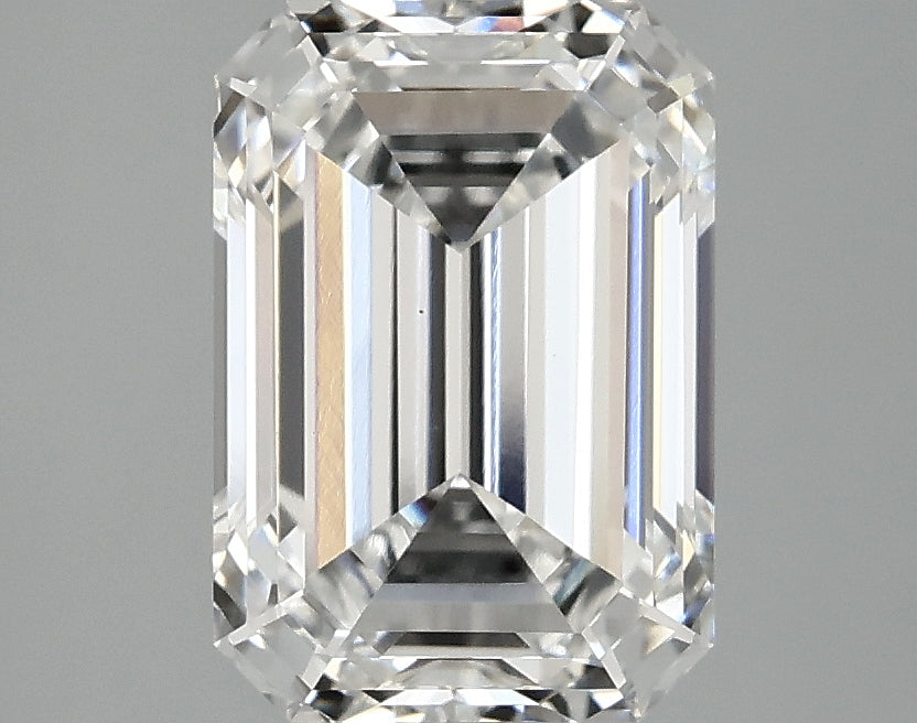 OROLEV Lab Grown Diamond Emerald 3.09 Carats - Certification No.743532439