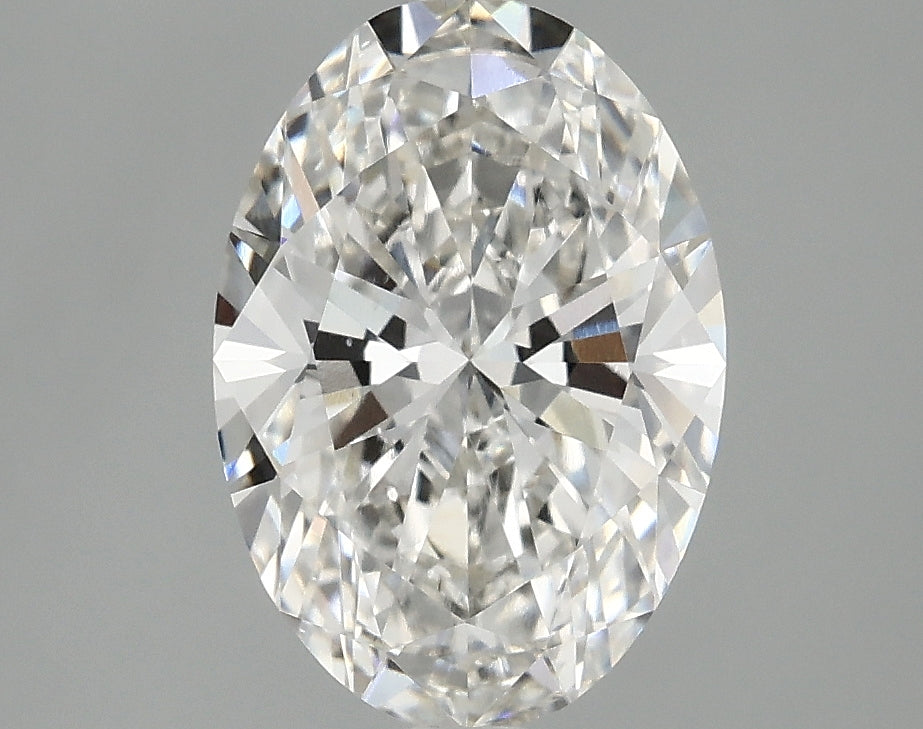 OROLEV Lab Grown Diamond Oval 2.52 Carats - Certification No.764641755