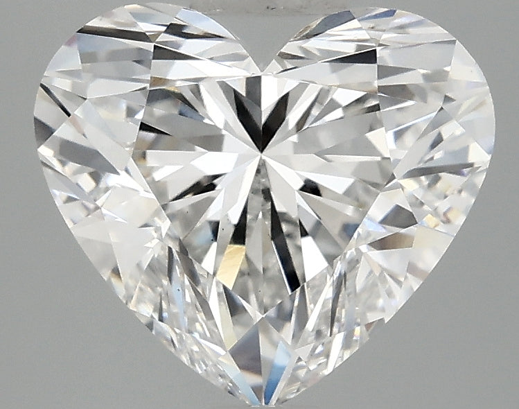 OROLEV Lab Grown Diamond Heart 3.04 Carats - Certification No.719570895