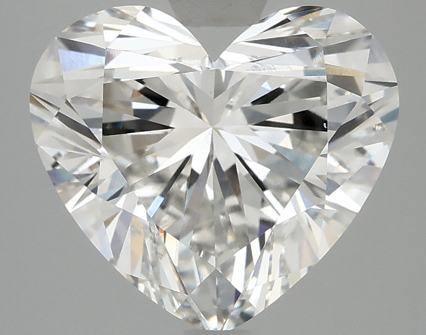 OROLEV Lab Grown Diamond Heart 4.1 Carats - Certification No.706567674