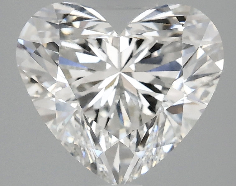 OROLEV Lab Grown Diamond Heart 3.07 Carats - Certification No.715567389