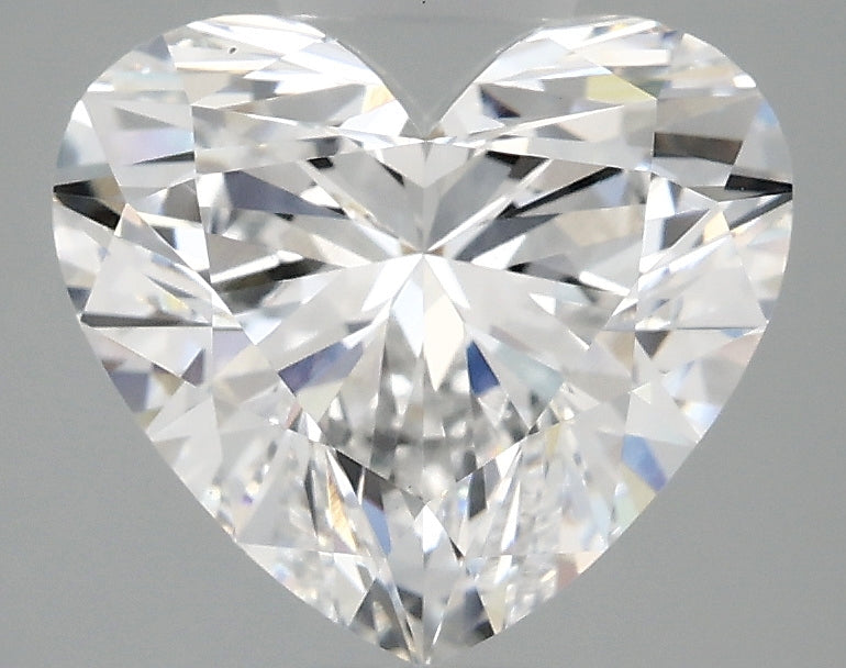 OROLEV Lab Grown Diamond Heart 3.08 Carats - Certification No.700584180