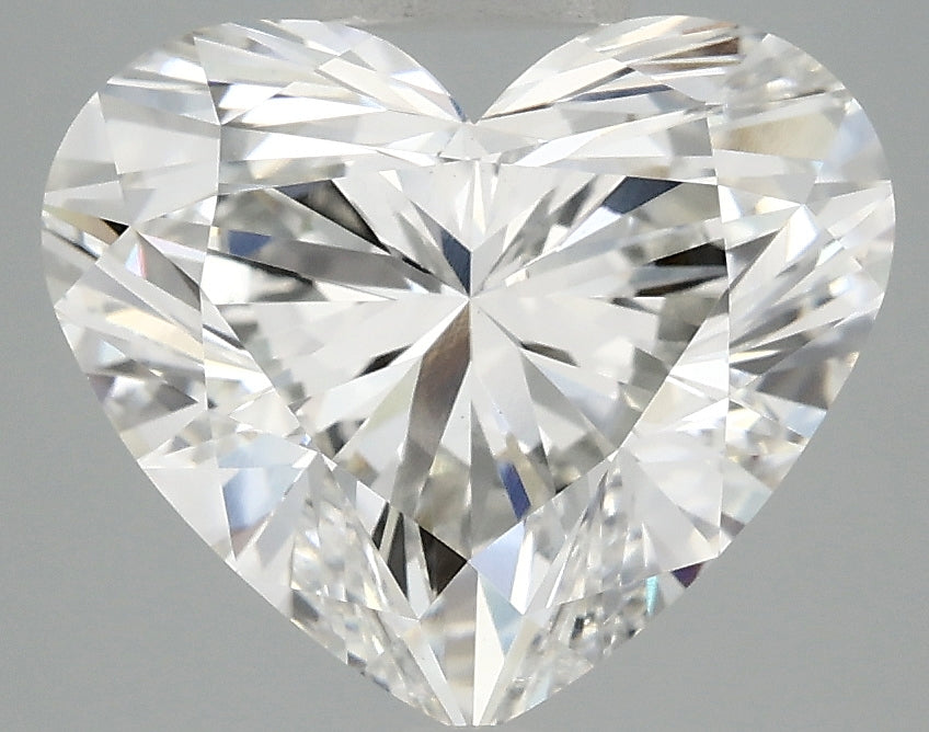 OROLEV Lab Grown Diamond Heart 4.03 Carats - Certification No.719508314