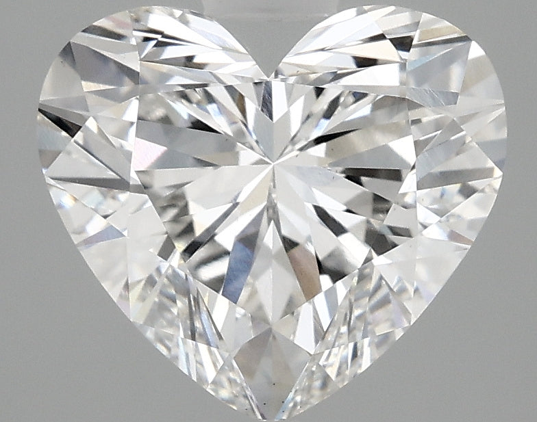 OROLEV Lab Grown Diamond Heart 3.08 Carats - Certification No.715566855