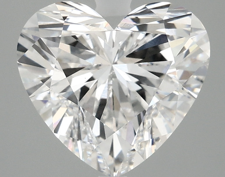 OROLEV Lab Grown Diamond Heart 3.04 Carats - Certification No.694573659
