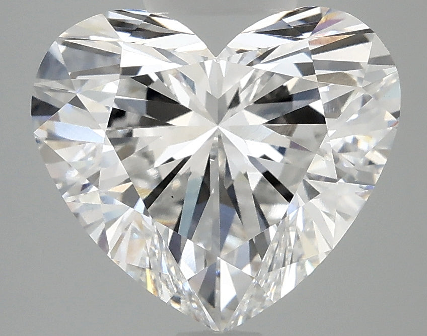 OROLEV Lab Grown Diamond Heart 3.83 Carats - Certification No.717577622