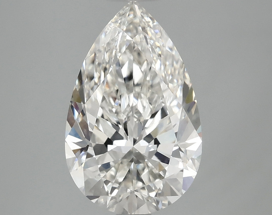OROLEV Lab Grown Diamond Pear 3.1 Carats - Certification No.728578926