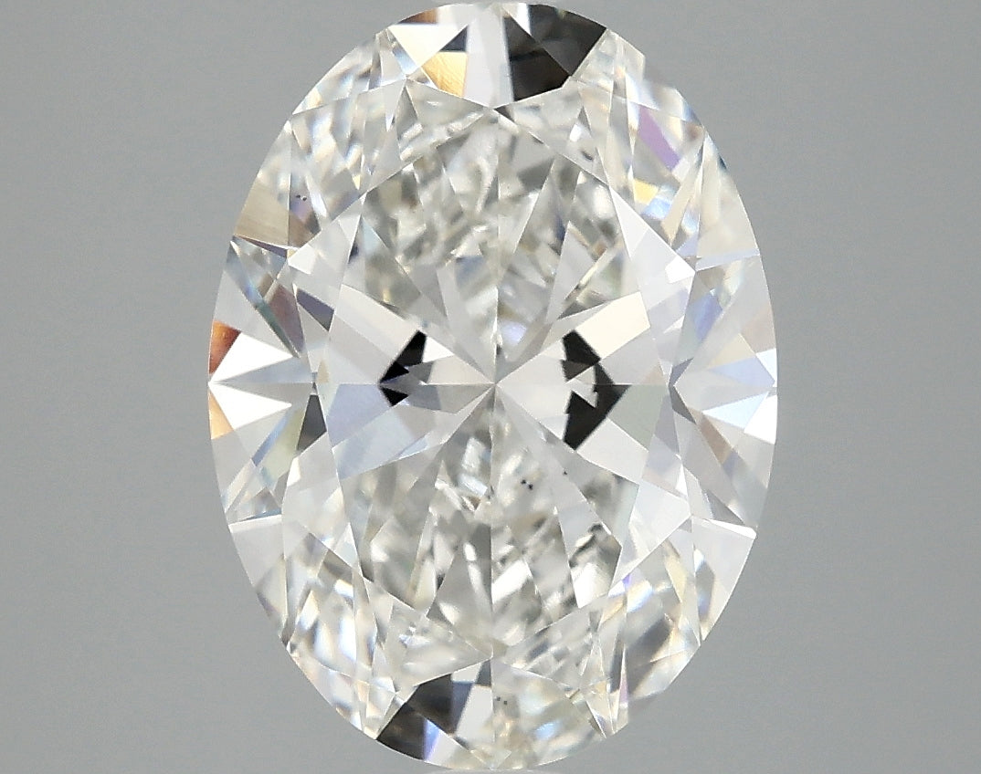 OROLEV Lab Grown Diamond Oval 4 Carats - Certification No.795653341