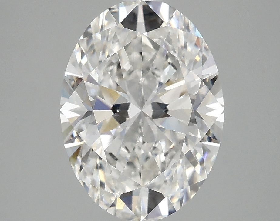 OROLEV Lab Grown Diamond Oval 2.55 Carats - Certification No.768612287